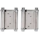 43180190555 Steel Spring Hinges Inch Heavy Duty Brass Double 736691232863