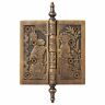 434575 Signature Hardware Payung Solid Brass Hinge Antique