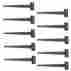 45544 The Renovators Supply 10 T Strap Door Hinge Black Rsf Wrought Iron 13 096962423643