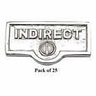 47750 The Renovators Supply Switch Plate Tags Indirect Name 096962429584