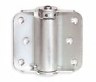 4pa92c Unbranded Spring Hinge With Holes Bright Zinc Finish