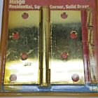 5297684 Ace Inch Hinge Residential Square Corner Solid Brass 082901142560