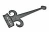 15-1-2 55801 The Renovators Supply Wrought Iron Strap Hinge Fleur 671839644248