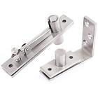 656664903845 Door Pivot Hinge Stainless Steel Silver Tone Degree