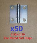 666-1.50zp Ne Hinge 50 Pc Zinc