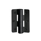 73024465 Boerboel Standard Butterfly Gate Hinge Matte Black Aluminum Hardware