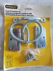 74-8405 Stanley New Zinc Plated Screen Storm Door Set Hinges Handle
