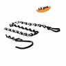 767421987333 Luter Pack Inches Decorative Hanging Chains Black Hook
