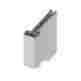 780224hdulff85clr Hager Modern Design Long Lasting Door Hinge Steel Made Household Accessory 0041359495260