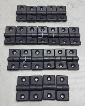 Pa6-gf30 80/20 22 Pack Assortment Of Plastic Hinges L22-023 R23-021 2l 1l 2r 1r
