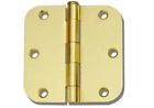 807298 1 Box Next Day Mro Radius Polished Brass Residential Door Hinges