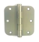 808999 Grandeur Ball Tip Hinge Radius Corners Satin Nickel 662972089997