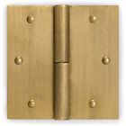 810126019844 Square Brass Hinges Hinge Set Of