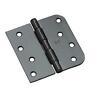 81822fb-b Onward Full Mortise Inset Black Hinge