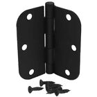 820103939836 Pack Of Inch Matte Black Door Hinges With