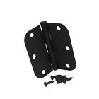 820103939850 Hager Pack Of Inch Matte Black Door Hinges