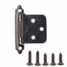 Ab-4010 841710164787 Amazon Basics Hinges Inch Overlay Oil Rubbed Bronze