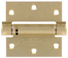 851962 Hillman Adjustable Spring Hinge Square Corner Satin Brass 008236913880