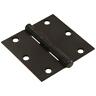 20008236989933 852821.0 Hillman Black Res Door Hinge Square Corner Removable