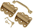853127 Hillman Hardware Essentials Door Set Brass Pull 008236988154