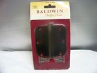 91935.112.cd Baldwin Radius Door Hinge Venetian Bronze Premium Solid Brass