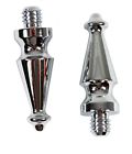 92188 The Renovators Supply Door Hinge Bright Chrome Large 096962402846