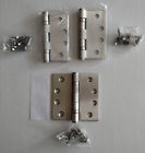 9401415 Emtek Lot Of Heavy Duty Ball Bearing Steel Plated Hinge