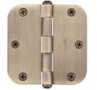 9br7024006 Baldwin Radius Hinge Matte Brass Black 884011521019