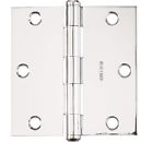 9br7025003 Baldwin Square Hinge Polished Chrome 884011521040