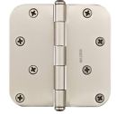 9br7027002 Baldwin Radius Hinge Satin Nickel 884011521156