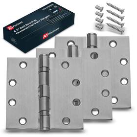 A1 Proguard Hardware 199284083486 4.5 Inch Heavy Duty Door Hinge 3 Pack X Ball Bearing Do
