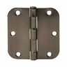 Ab-dh548-ab Amazonbasics Rounded Inch Door Hinges Pack Antique Brass