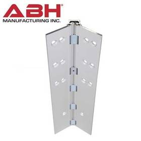 Abh-a110hd-c-120 Abh Aluminum Continuous Geared Hinges Full Mortise No Inset