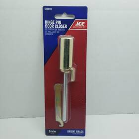 5298112 Ace Hinge Pin Door Closer Bright Brass 5-1/2 Inch #5298112