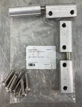 11939 Adalet Xhf-2 New Hinge Kit Including Hardware Free 2-day Shipping