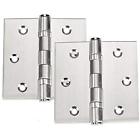 Adh2 Stainless Steel Hinges Door With Brushed Nickel 723740573671
