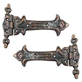 Adonai Hardware B08pz5xs6l Adonijah Antique Cast Iron Strap T Hinge 7.9 X 2 Pack
