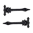 Ah-240x105-hng-018-ir-ca Adonai Hardware Brand New Iron Hinge Supplied As 0733074244789