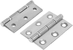 Aisibo 192236868230 2 Inch Stainless Steel Folding Door Hinges Silver 3 Butt