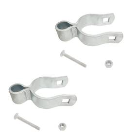 Aiwaiufu 610452190862 2 Pack Chain Link Fence Gate Post Hinge For 1-5/8 Outside Inch