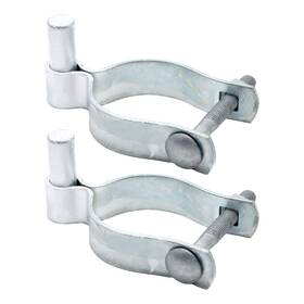Aiwaiufu 610452192262 2 Pack Chain Link Fence Gate Post Hinge - Use For Outside Diameter Post/pipe