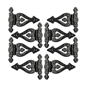 Akv-teehng-010-on Akatva T Hinge Set - 8 Piece Gate Hinges For Wooden Fences Heavy Duty Barn
