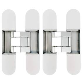 Alamic B0819bsxmz Invisible Hinges Concealed Door Hinge Heavy Duty Hidden Up To