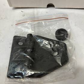 Albert Jagger 1350/002 Black Plastic Hinge With Grommet Box Of 20
