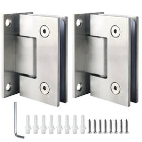 Bl5500ls-2p Alise Inch 90 Degree Glass Shower Door Hinges - Heavy Duty Stainless Steel Replacement