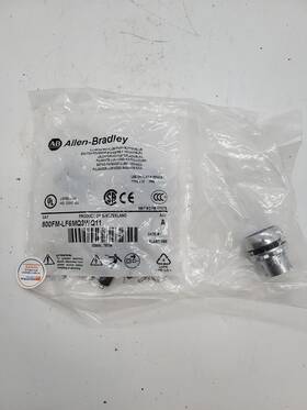800fm-lf6mq11 Allen-bradley Authentic Illuminated Flush Plus Button Blue Ser.a