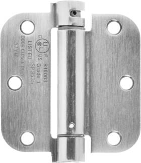 Amazon Basics 726084338029 Self-closing Door Hinge 3.5 Inch X 1 Piece Satin Nicke