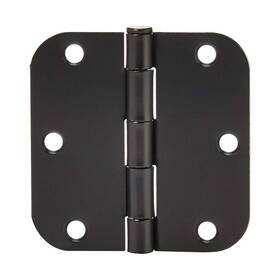Ab-dh548-mb Amazon Basics Rounded 5/8 Radius Interior 3.5 Inch X Door Hinges 18 Pack