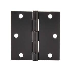 Ab-dh549-sn Amazon Basics Interior Door Hinge Square 3.5 X Inch Satin Nickel - Pack