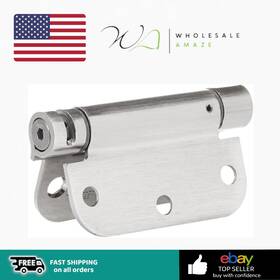 C933172277 Amazon Basics Self-closing Door Hinge 3.5 Inch X Ft 1 Piece Satin Nickel